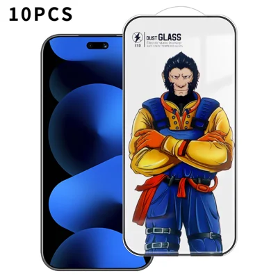  10 szt. folia ochronna na ekran typu Full Screen dla Huawei nova 16 Ultra 5G, 3D łuk 120C, antystatyczna, z siatką jedwabną, z hartowanego szkła krzemowo-aluminiowego – przezroczysta