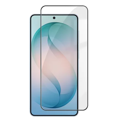  Chronion na Samsung Galaxy S26 FE HD Ochronnik Ekranu z Sitodrukiem Czarna Krawędź Wysokiej Jakości Szkło Krzemowo-aluminiowe - Przezroczysty