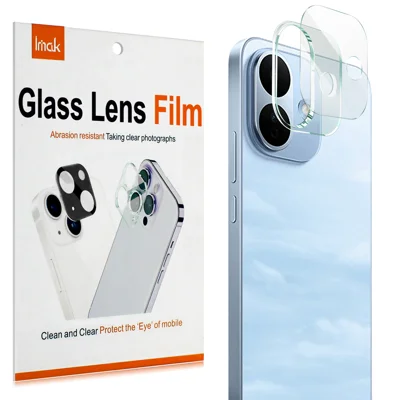  IMAK for Xiaomi Redmi Note 17 Pro 5G Tempered Glass Full Cover Camera Lens Protector + Acrylic Lens Cap - Transparent