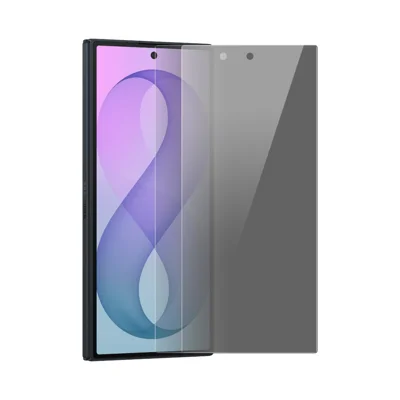HAT PRINCE per Samsung Galaxy Z Fold8 Ultra 2 Pezzi Pellicola Antispy ENKAY Hat-Prince Antiriflesso Adesivo Totale Protezione Totale in Vetro Temperato - Nero