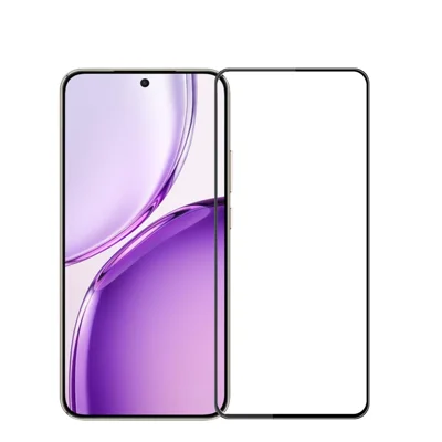 MOFI Protector de Pantalla para Honor X70 Pro Max 5G 9H 3D Curvado con Adhesivo Completo y Cristal Templado de Cobertura Total - Negro
