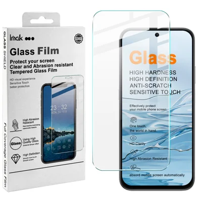 IMAK pour Honor X7e Plus 5G / Honor X7e Plus 4G / Honor 600 Smart 5G Série H Protecteur d'écran en verre trempé Protection anti-casse (pas de couverture complète) - Transparent