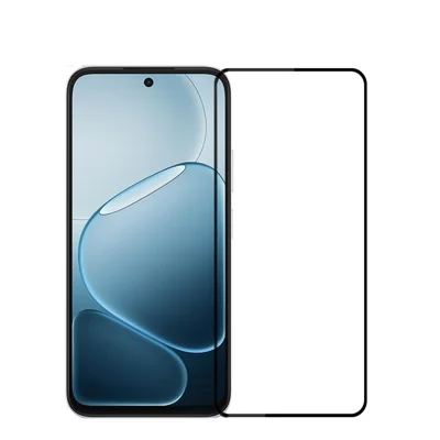 PINWUYO per Oppo A6v 5G / Oppo A6t Pro 4G Pellicola in Vetro Temperato Serie JK-2 Protettore Schermo Intero con Colla Totale 9H - Nero