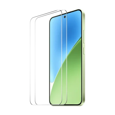 HAT PRINCE til Xiaomi Redmi Note 17 Pro 5G ENKAY 2 stk. Skærmværn 9H Klar Fuldklæbende Høj Aluminium-silicium Glasfilm (IKKE Komplet Dækning) - Transparent