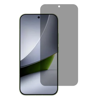 For Xiaomi Redmi K100 Pro 5G (China)  /  Poco F9 Pro 5G 2.5D Arc Edge Anti Spy Full Screen Protector High Aluminium-silicon Glass Film (Fingerprint Unlock)