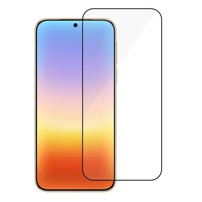 For Huawei Pura 90s Pro Full Screen Protector Silk Printing Full Glue HD Clear Screen Film - Black
