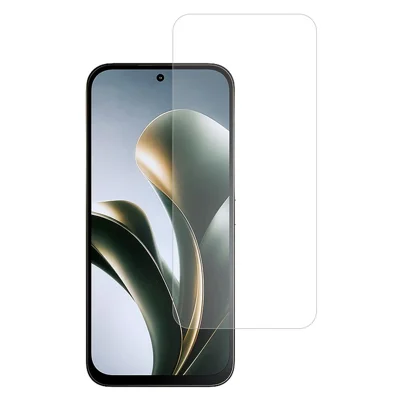 Skærmværn til Xiaomi Poco M8x 5G, 0,3 mm, afbrudt kant, hårdt glasfilm, ikke komplet dækning - gennemsigtig