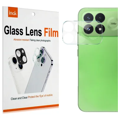  IMAK for Xiaomi Poco F9 Pro 5G Camera Lens Protector Slim Tempered Glass Full Coverage Lens Film - Transparent