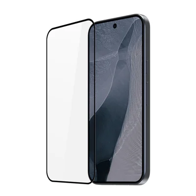 DUX DUCIS för Google Pixel 11 Pro XL fullskärmsbeskydd 2.5D platt skärm medelstort aluminaglas HD-klar film med avtryckslåsning - Svart