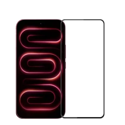 PINWUYO para Xiaomi Redmi K100 Pro Max 5G / Xiaomi Poco F9 Ultra 5G Película de Cristal Templado Protector de Pantalla Completo de Pegamento Completo 3D a Prueba de Explosiones 9H - Negro