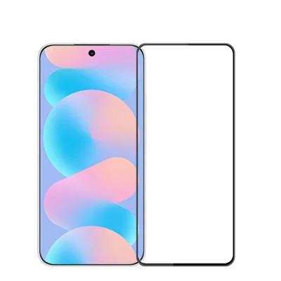 PINWUYO til Huawei nova 16 5G, Hærdet glasfilm, Eksplosionsbestandig 9H 3D fuldlimet fuldskærmsskytte - Sort