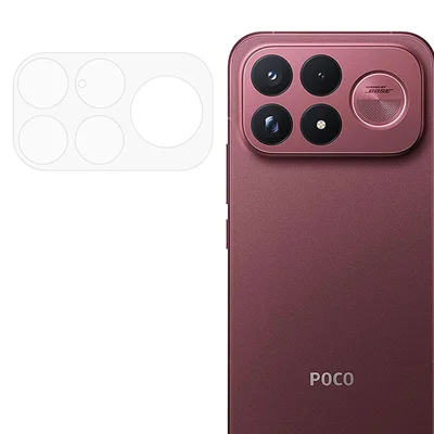 For Xiaomi Redmi K100 Pro Max 5G Tempered Glass Camera Lens Protector Ultra Clear Anti-Scratch Lens Film - Transparent