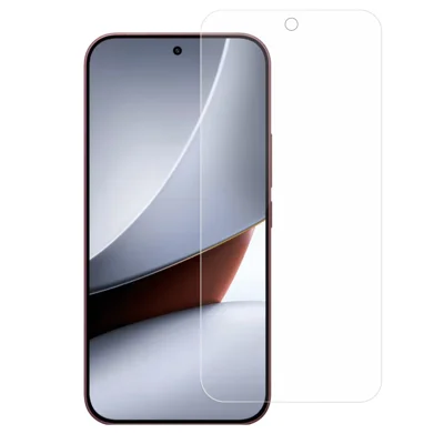 AMORUS Para Xiaomi Poco F9 Ultra 5G Filme de Vidro de Alta Qualidade de Alumínio-Silício, Protetor de Ecrã com Borda Arqueada 2.5D, NÃO Cobertura Completa - Transparente
