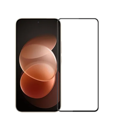 MOFI til Xiaomi Redmi Note 17 Pro 5G Skærmværn 9H 3D Bukket Fuldklæbende Dækningsstyrke Hærdet Glasfilm - Sort