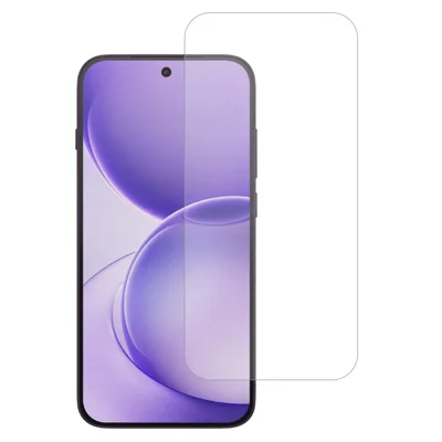 Screenprotector voor Oppo Reno16c 5G, 2.5D hoog aluminium-silicium glasfolie met elektrolytische coating (niet volledig bedekkend) - Transparant