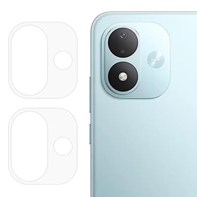 2 szt. Ochronnik Obiektywu Aparatu do Xiaomi Redmi Note 17 4G (Global) / Note 17 5G (Global) / Note 17 (Indie/Chiny) 5G, Folia z Hartowanego Szkła 3D z Zakrzywionym Brzegiem Chroniąca przed Zarysowaniami – Przezroczysta