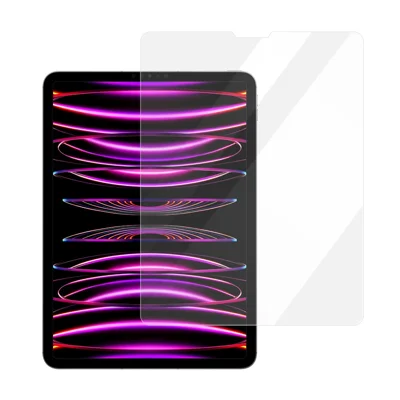 ZGA Screen Protector voor iPad Pro 12.9 (2022) / (2021) / (2020) / (2018), Volledige Dekking van Hoge Aluminium-siliciumglas Anti-kras Beschermfolie - Transparant