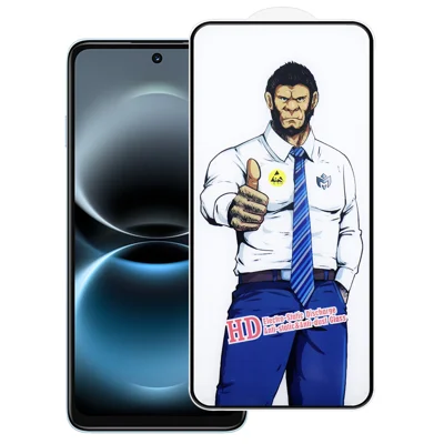 Ochrona ekranu Full Screen dla Huawei Enjoy 90 Plus, antywłamaniowa, HD, przezroczysta, folia z wysokotrwałego szkła aluminiowo-krzemowego - jak na zdjęciu