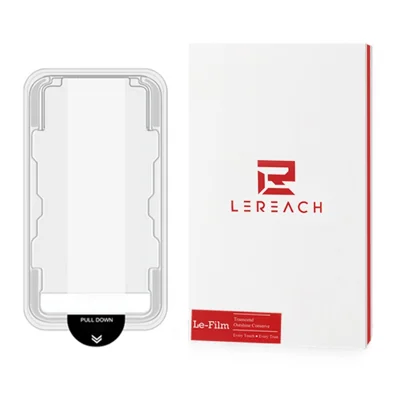 LEREACH na Xiaomi Redmi Note 17 4G (Global) / Note 17 5G (Global) Ochronna Folia Pełnoekranowa z Hartowanego Szyba Przeciwbłyszczowa z Narzędziem do Montażu Bez Kurzu - Przezroczysta
