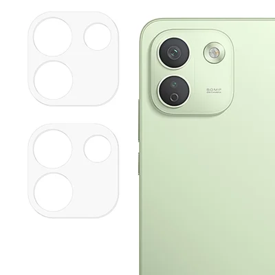 2Pcs for Xiaomi Redmi Note 17 Pro Max 5G Full Coverage Camera Lens Protector 3D Arc Edge Anti-Scratch Tempered Glass Lens Film