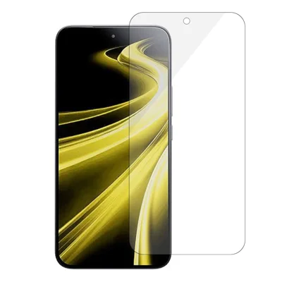 AMORUS For Xiaomi Poco X8 Power 5G High Aluminum-silicon Glass Film 2.5D Arc Edge Screen Protector, NOT Complete Covering - Transparent