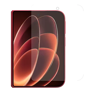 AMORUS For Xiaomi 18 Fold High Aluminum-silicon Glass Film 2.5D Arc Edge Screen Protector, NOT Complete Covering - Transparent