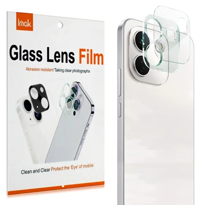  IMAK for Xiaomi Redmi Note 17 Pro Max 5G Tempered Glass Full Cover Camera Lens Protector + Acrylic Lens Cap - Transparent