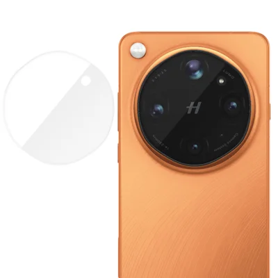Protettore per Obiettivo Fotocamera Posteriore per Oppo Find X9 Ultra 5G, Pellicola in Vetro Temperato AR con Alta Definizione, Anti-impronta Digitale, Trasparente, Copertura Totale