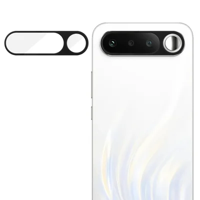  For Realme 16 5G Full Cover Camera Lens Protector Silk Print HD Anti Fingerprint AR Tempered Glass Lens Film - Black