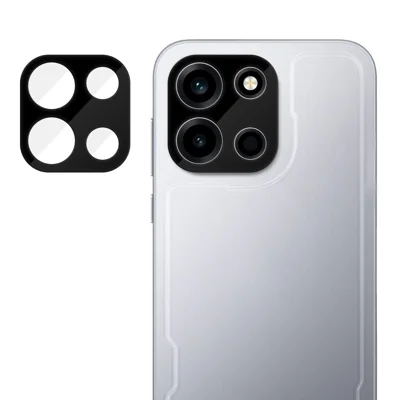 Voor OnePlus Nord 6 5G / OnePlus Turbo 6 5G Volledig Onderdeel Cameraobjectiefbeschermer Silk Print HD Anti-vingerafdruk AR Gehard Glas Objectief Folie - Zwart