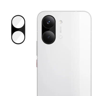  For Xiaomi Redmi Turbo 5 Max 5G / Xiaomi Poco X8 Pro Max 5G Full Cover Camera Lens Protector Silk Print HD Anti Fingerprint AR Tempered Glass Lens Film - Black