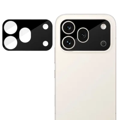  For Honor 600 Pro 5G Full Cover Camera Lens Protector Silk Print HD Anti Fingerprint AR Tempered Glass Lens Film - Black