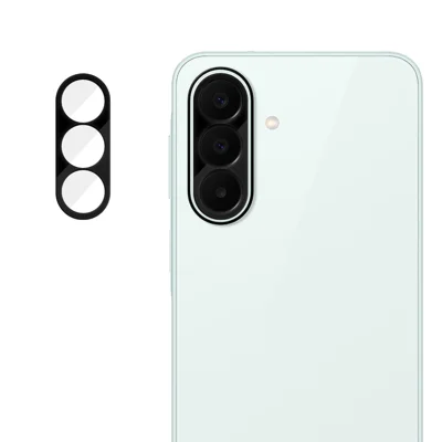  For Samsung Galaxy A27 5G Full Cover Camera Lens Protector Silk Print HD Anti Fingerprint AR Tempered Glass Lens Film - Black