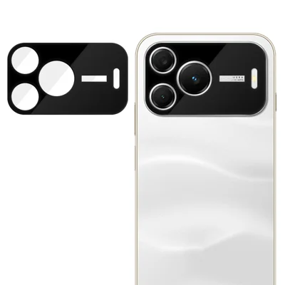  For Huawei nova 16 SE 5G Full Cover Camera Lens Protector Silk Print HD Anti Fingerprint AR Tempered Glass Lens Film - Black