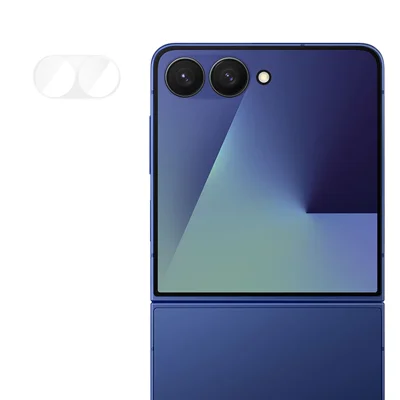  For Samsung Galaxy Z Flip8 Full Cover Camera Lens Protector High Definition Anti Fingerprint AR Tempered Glass Lens Film - Transparent