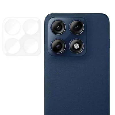 Protezione in vetro temperato per Motorola Edge 70 Pro 5G, pellicola obiettivo ultra trasparente a copertura totale, antigraffio - trasparente