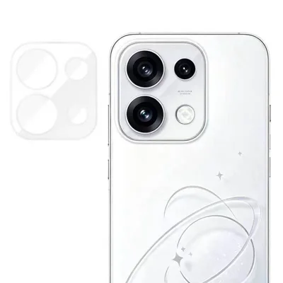 Per Oppo Reno16 Pro 5G (Globale) Protettore Obiettivo Fotocamera in Vetro Temperato Ultra Trasparente con Copertura Totale, Film Antigraffia - Trasparente