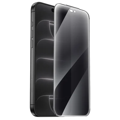 HOCO A888 Plus voor iPhone 18 Pro Privacy Screen Protector Krasbestendige Gehard Glas Volledig Schermfolie - Zwart