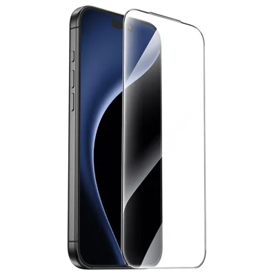 HOCO A888 Pro per iPhone 18 Pro / 17 Pro Protezione Schermo in Vetro Corning Gorilla Glass Copertura Totale HD Pellicola Protettiva - Nero