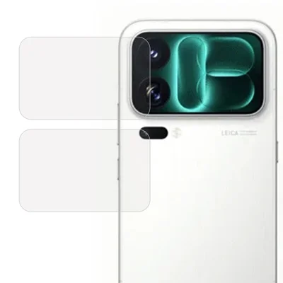 2 STK. für Xiaomi 18 Pro Kameraobjektivschutz 2,5D gehärtetes Glas Objektivfolie - Transparent