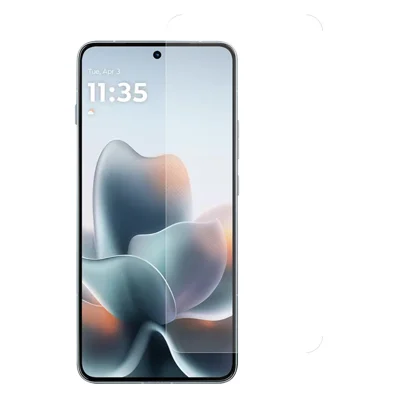 Für Motorola Edge 70 Max 5G Displayschutz 2.5D Hochaluminium-Silizium-Glas-Folie mit galvanischer Beschichtung (keine vollständige Abdeckung) – Transparent