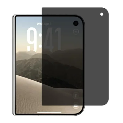 Protecteur d'écran complet en verre de silice-aluminium haut de gamme avec colle totale, bord incurvé 2.5D anti-espion pour iPhone - Noir