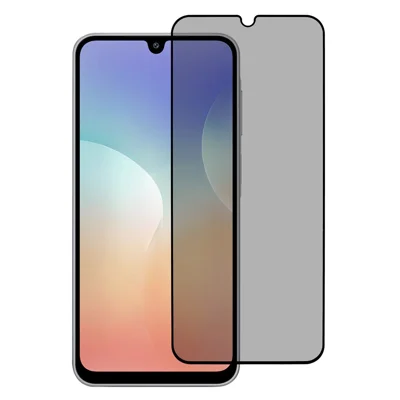 For Samsung Galaxy M17 5G Anti-Spy Screen Protector Silk Printing High Aluminium-Silicon Glass Film
