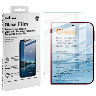  IMAK for Xiaomi 18 Fold H Series Tempered Glass Screen Protector Shatter-Proof Protection (Not Complete Coverage) - Transparent