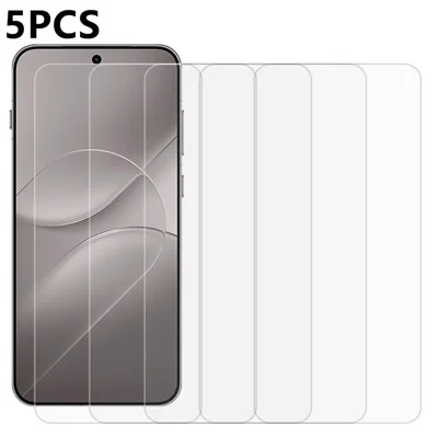 5 stk. til Oppo Find X10 E 5G forreste skærmprotector 0,3 mm 2,5D udhærdet glasfilm, ikke fuld dækning – transparent