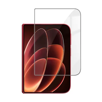 Für Xiaomi 18 Fold HD Vollbildschutzfolie mit Seidendruck schwarzer Rand hochfester Aluminium-Silizium-Glasfolie – Transparent