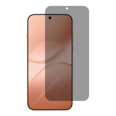 Para Oppo Find X10 Pro Max 5G Protector de Pantalla Completo con Borde Curvado 2.5D Antiespías Película de Vidrio de Alta Dureza de Silicio y Aluminio (Desbloqueo por Huella Dactilar)