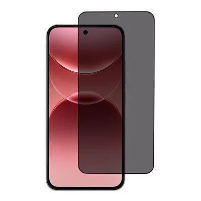 Protection d'écran anti-espion pour Oppo A7 Pro 5G, film en verre de haute qualité en aluminium-silicium avec impression soyeuse