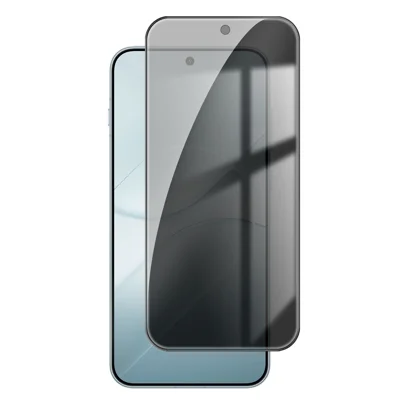 For Oppo Find X10 E 5G Anti-spion Privatlivsbeskyttelse Fuld Skærm Beskytter Sort Kant Høj Aluminium-silicium Glas Film - Sort