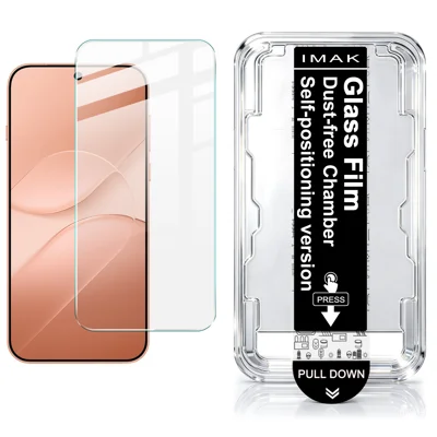  IMAK for Oppo Find X10 Pro Max 5G H Series Tempered Glass Screen Protector Film with Dust-free Installation Tool (NOT Complete Covering) (Fingerprint Unlock) - Transparent